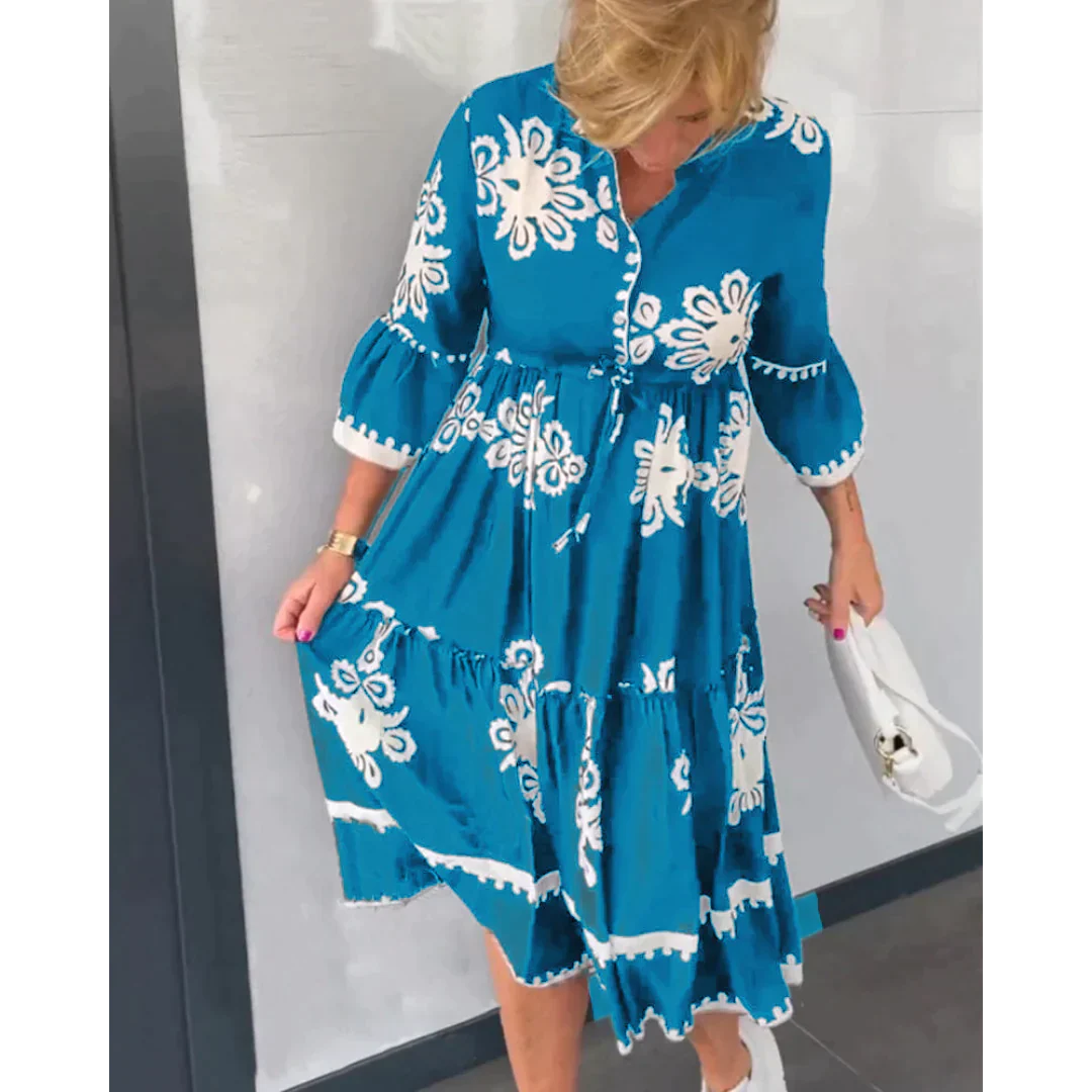 Iza - Vestido Fluido Mujer Elegancia Atemporal