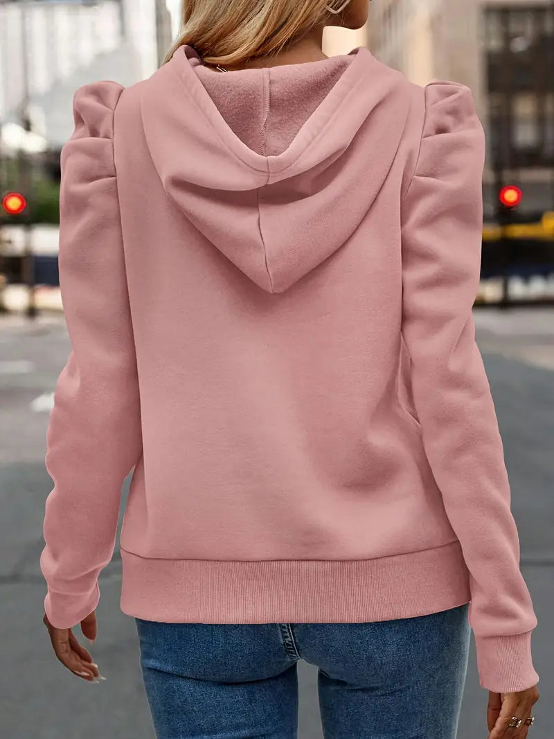Nandita - Sudadera con Capucha de Manga Larga Transpirable