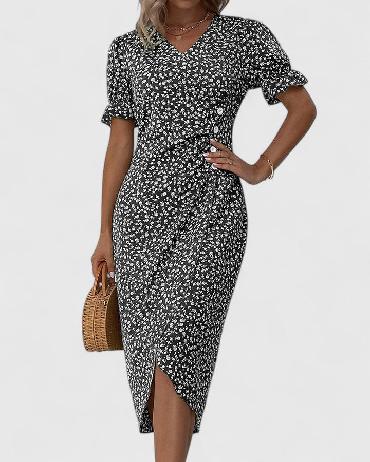 SOPHIA – VESTIDO MIDI ENVOLVENTE BLOOM