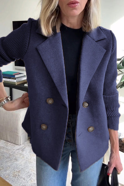 Lenora™ | Blazer de Manga de Punto Chic Premium