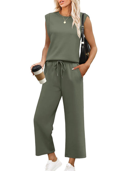 INAYA – CONJUNTO DE LOUNGE DE DOS PIEZAS PARA MUJER