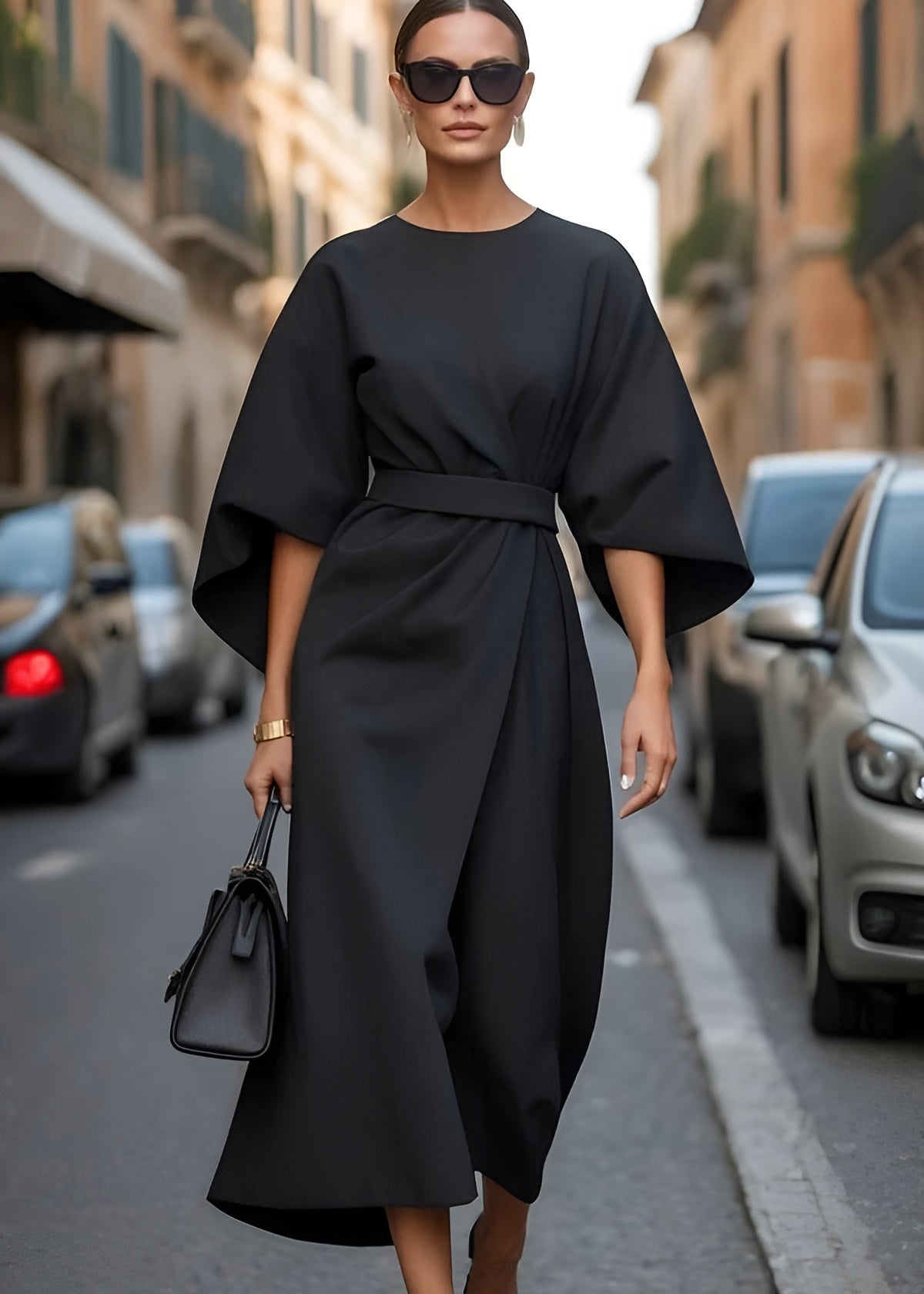 Madison - Vestido Elegante con Mangas