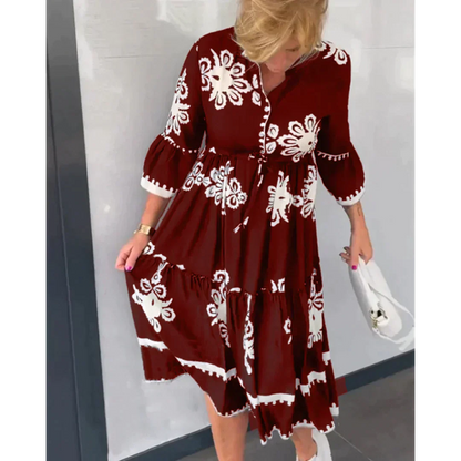 Iza - Vestido Fluido Mujer Elegancia Atemporal