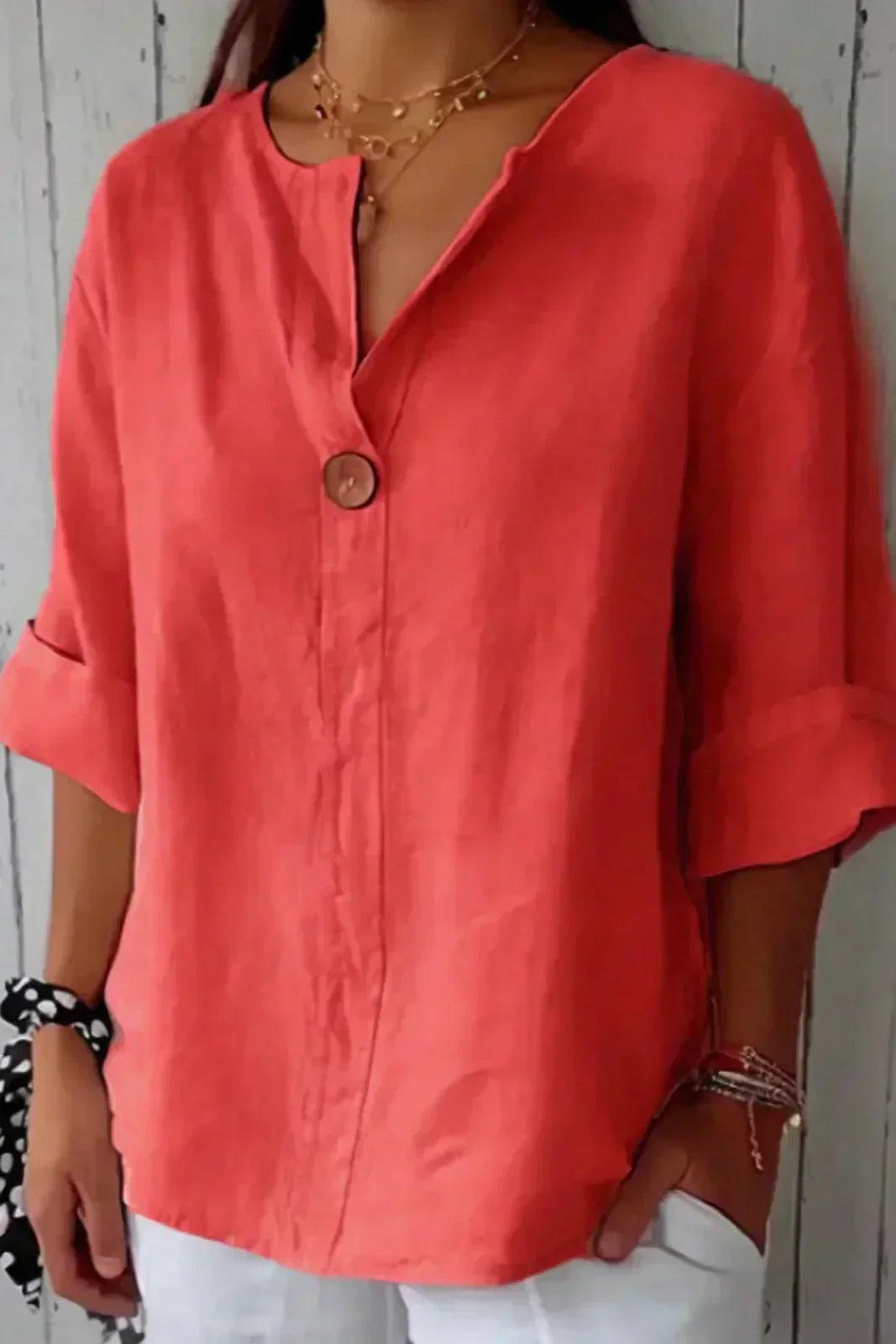 Natasha | Top de Lino Casual