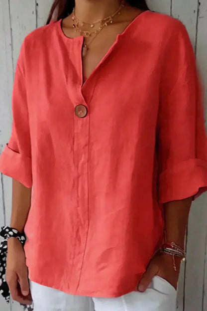 Natasha | Top de Lino Casual