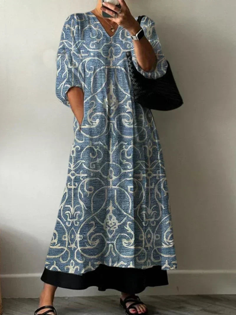 Lia | Vestido Floral Elegante