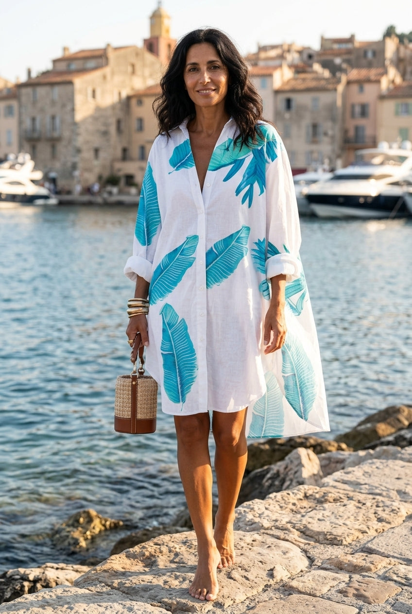Nadine - Vestido de verano fluido y atemporal para mujer