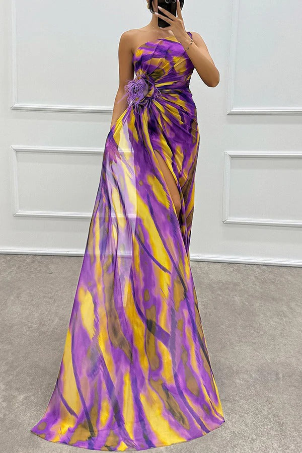 Layla | Vestido Maxi Vibrante