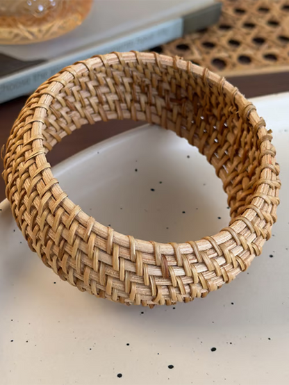 Pulsera de Ratán Trenzado