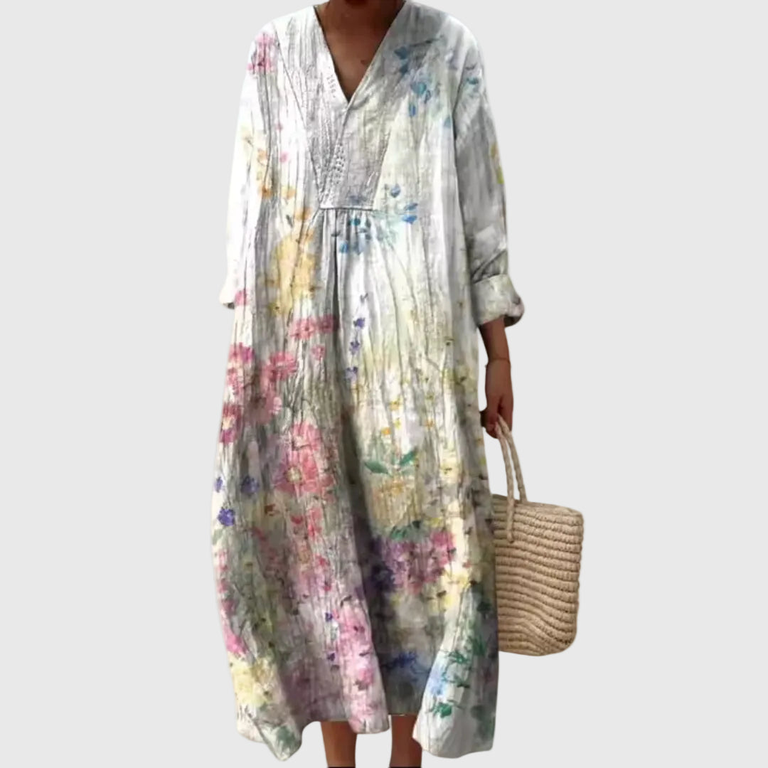 Stephanie | Vestido Midi Geométrico