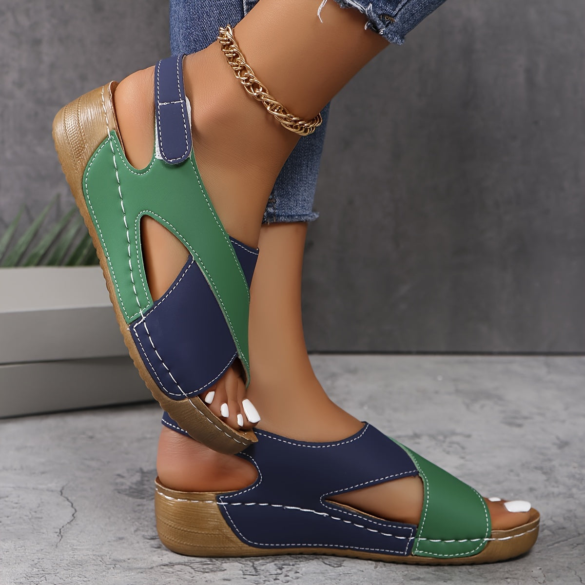 Laura – Sandalia ortopédica cómoda