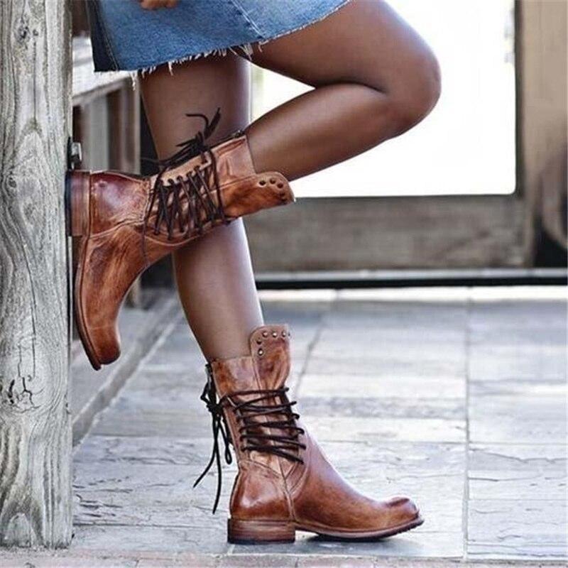 Anita - Botines de Cuero Elegantes