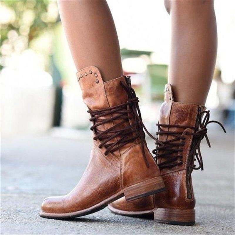 Anita - Botines de Cuero Elegantes