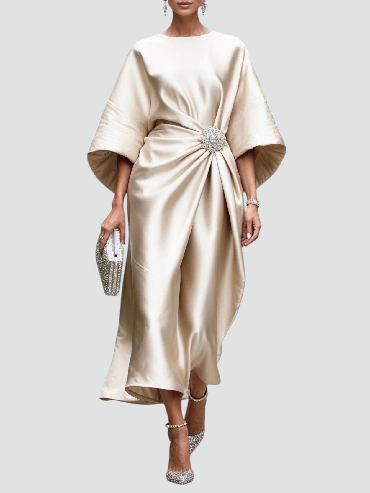 Dolores | Elegante Vestido de Noche Fluido