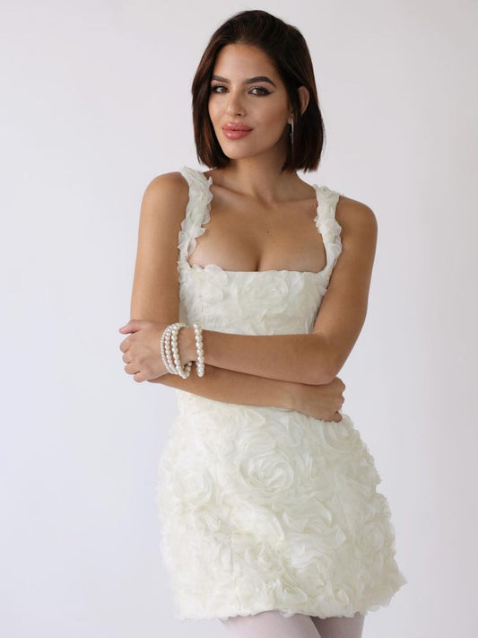 Vestido Mini Corset Blossom Embrace