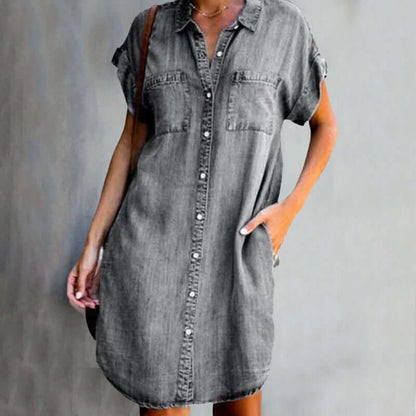 Quiria - Vestido Camisero Simple