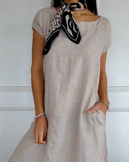 BERAWA - Vestido Casual de Algodón