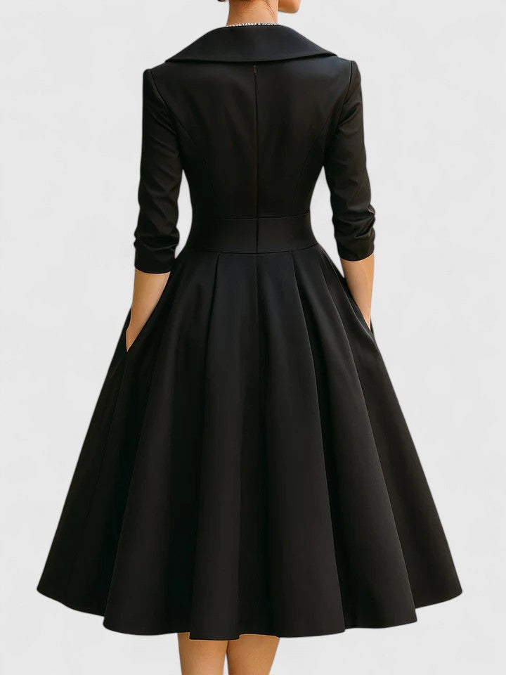 VIVIAN – VESTIDO DE NOCHE RETRO ELEGANTE