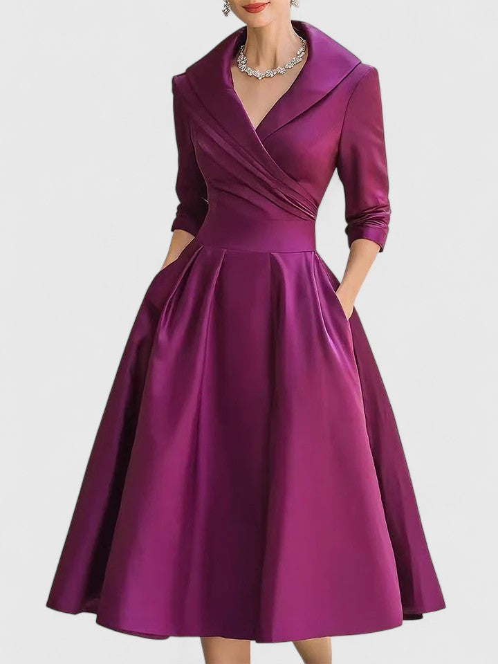 VIVIAN – VESTIDO DE NOCHE RETRO ELEGANTE