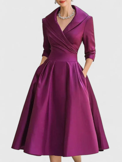 VIVIAN – VESTIDO DE NOCHE RETRO ELEGANTE