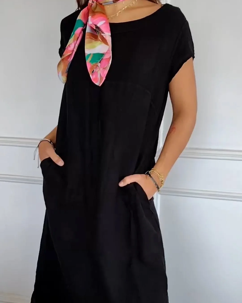 BERAWA - Vestido Casual de Algodón