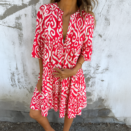 AVA – VESTIDO TÚNICA ESCAPADA VIBRANTE