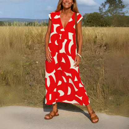 Tatiana™ | Vestido Maxi con Detalles de Bordado.