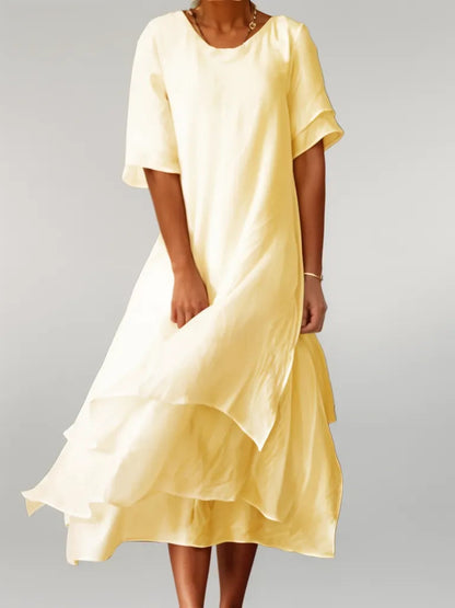 Peyton™ - Elegante Vestido Largo de Algodón