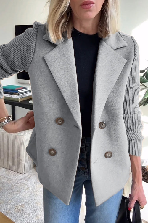 Lenora™ | Blazer de Manga de Punto Chic Premium