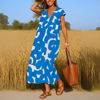 Tatiana™ | Vestido Maxi con Detalles de Bordado.