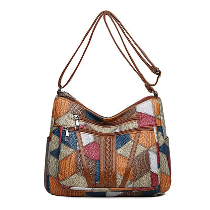 Bolso de Mano de Cuero PU Madge