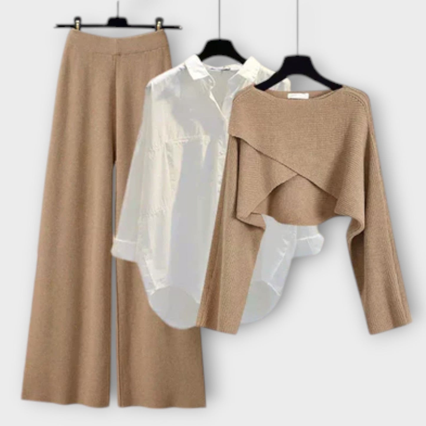 Zoe - Conjunto Tres Piezas Acogedor