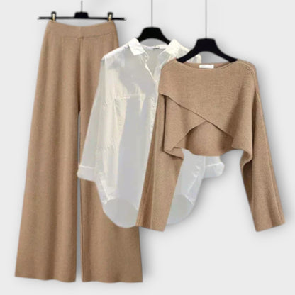 Zoe - Conjunto Tres Piezas Acogedor