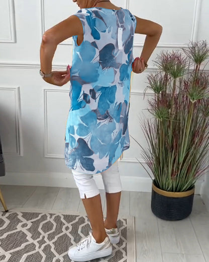BLUSA LARGA FLORAL KLARISSA