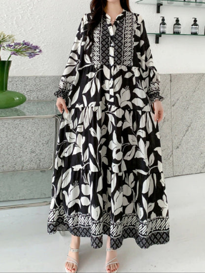 ELENA – VESTIDO MAXI BOHEMIO DE FLORES