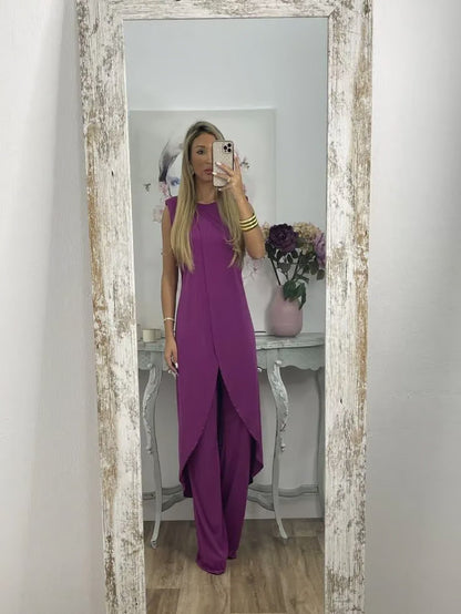 CALYRA – CONJUNTO DE TOP Y PANTALONES ULTRA-SUAVE PARA MÁXIMO CONFORT