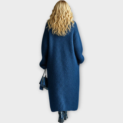 Cardigan Lungo Luxe in Maglia Confortevole