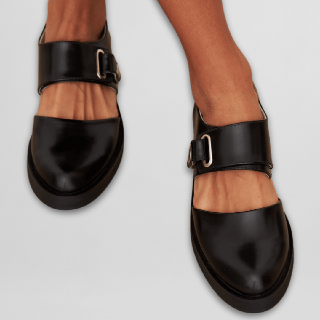 Zapatos Mary Jane Clásicos con Hebilla