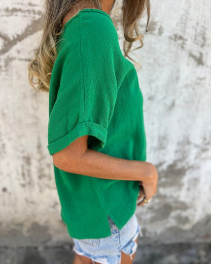 VERONA - TOP BOHO CASUAL