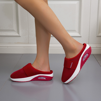 Myrna - Sandalias ortopédicas casuales con malla para mujeres
