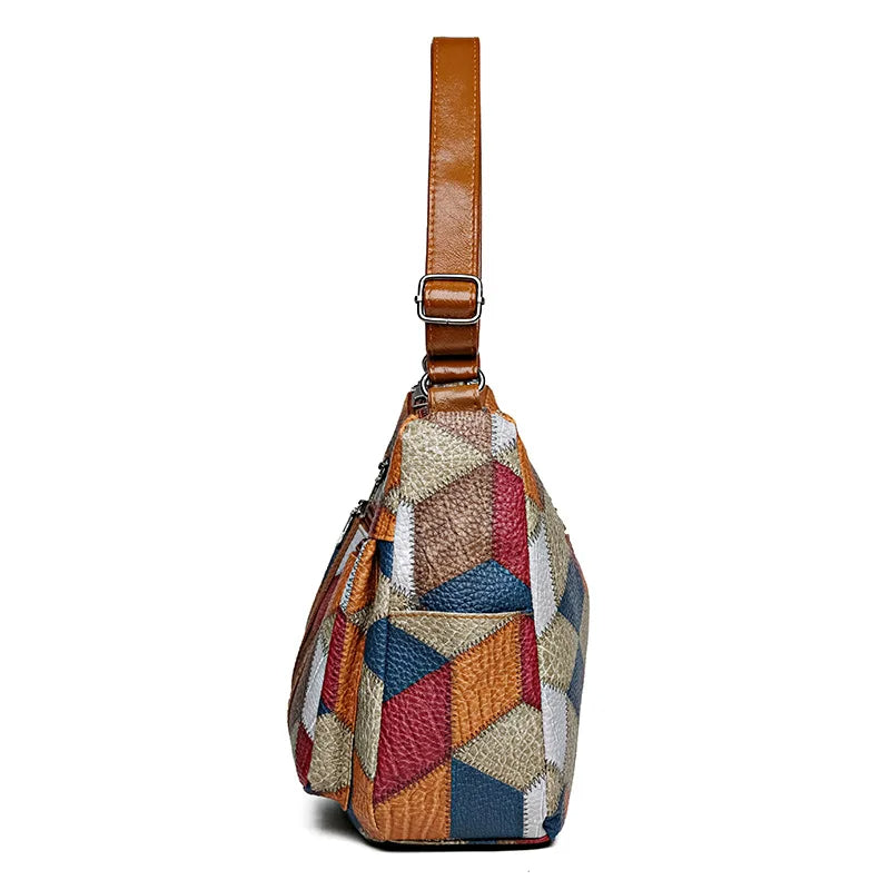 Bolso de Mano de Cuero PU Madge