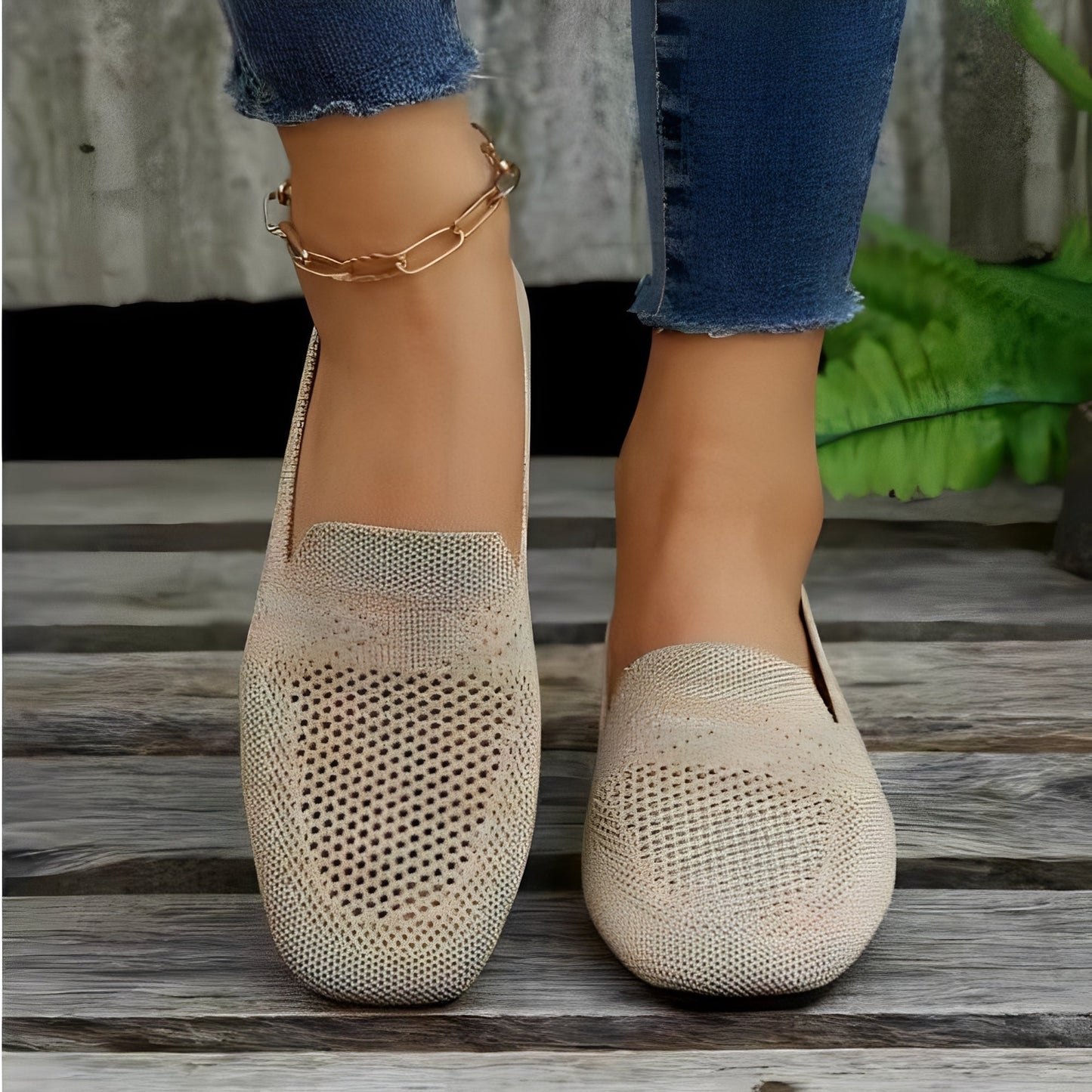Joanna - Zapatillas casuales con suela antideslizante para mujeres