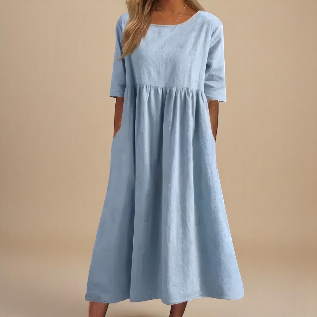 GRACE – VESTIDO MIDI LIGERO DE DÍA