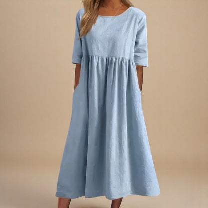 GRACE – VESTIDO MIDI LIGERO DE DÍA