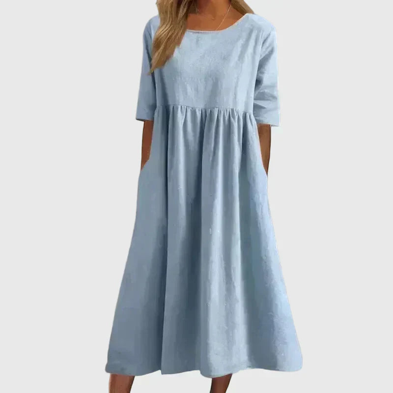 Joy | Vestido Midi Fluyente Atemporal