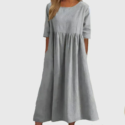 Joy | Vestido Midi Fluyente Atemporal