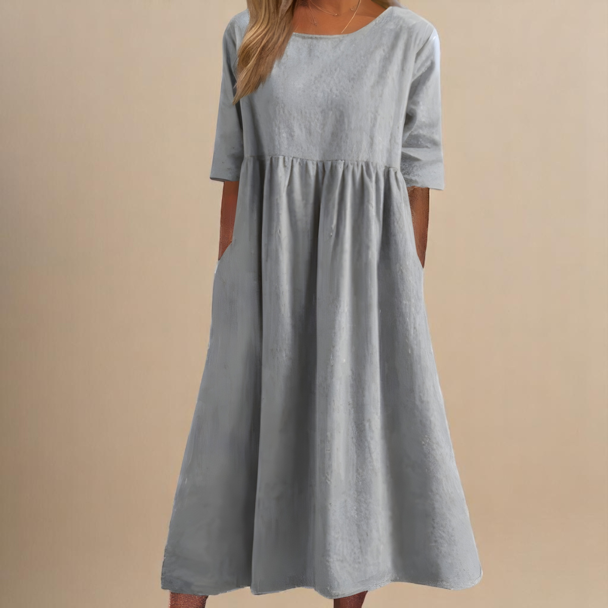 GRACE – VESTIDO MIDI LIGERO DE DÍA