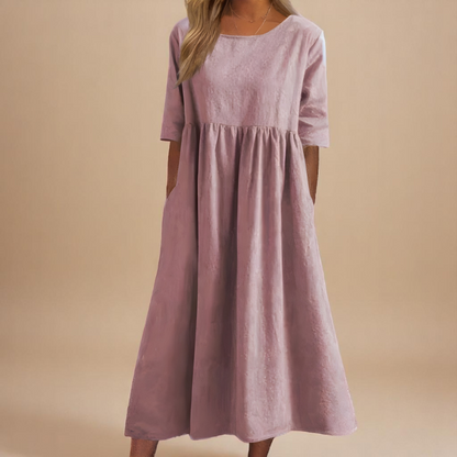 GRACE – VESTIDO MIDI LIGERO DE DÍA