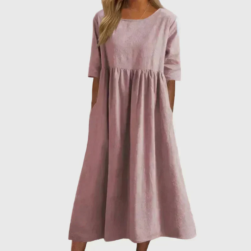 Joy | Vestido Midi Fluyente Atemporal
