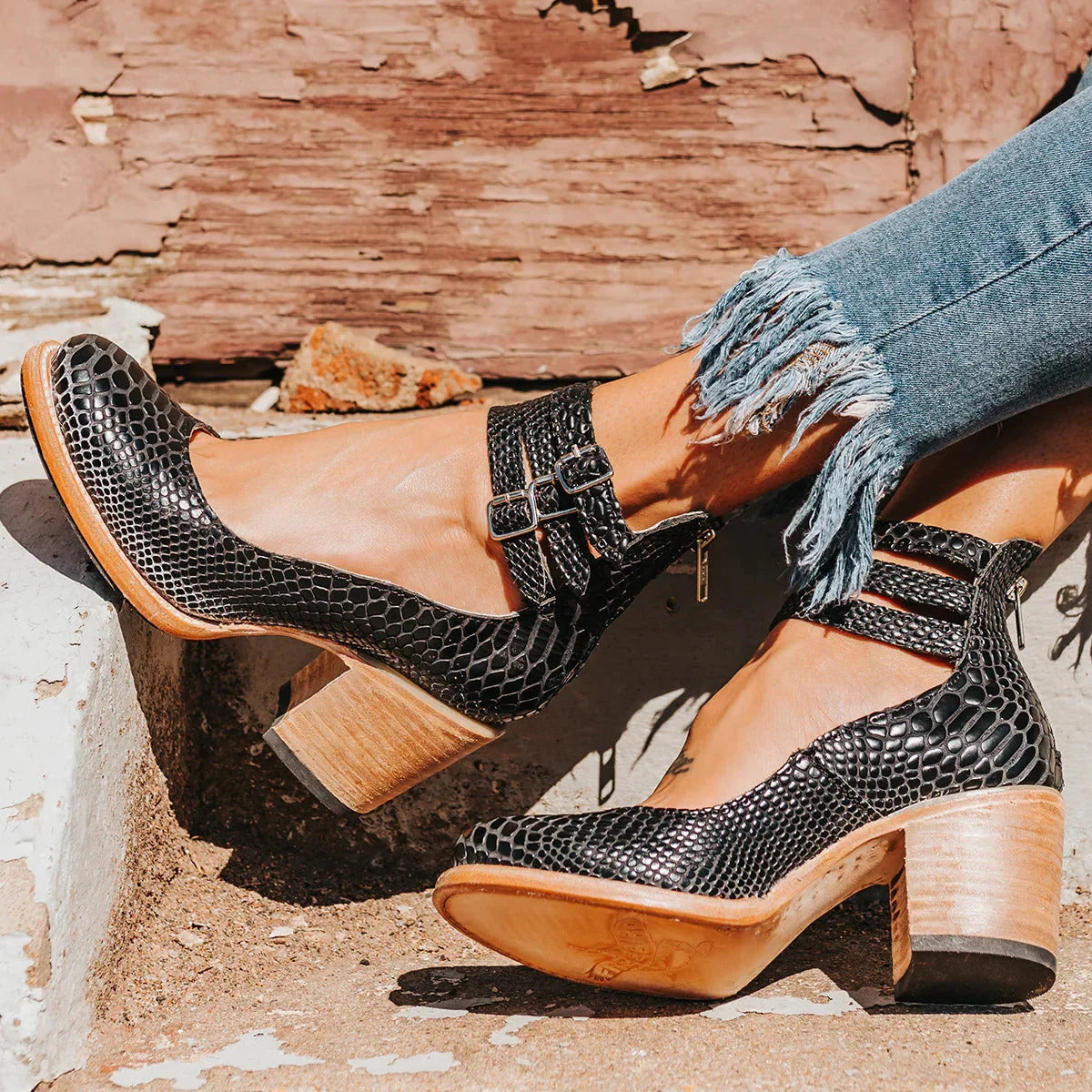 Sorellina - Botines de Cuero Chic